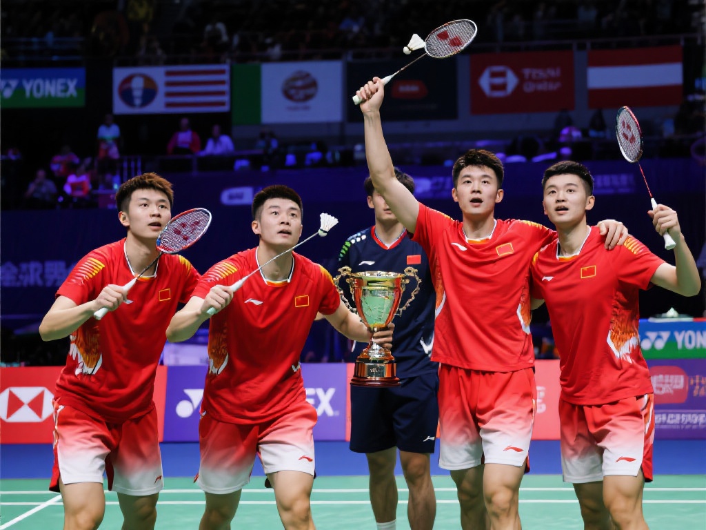 中国队强势晋级苏迪曼杯四强再创辉煌 全球视野,中国羽球的影响力
中国队在这